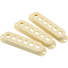 Fender Road Worn Stratocaster Pickup Covers, Aged White 